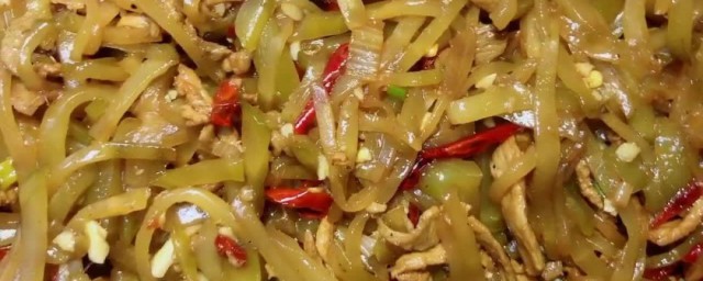 怎样做炒咸菜丝好吃 制作炒咸菜丝的技巧