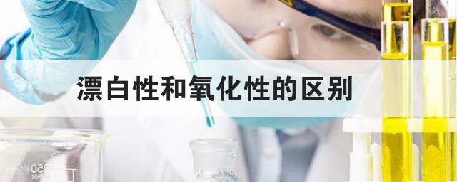 漂白性和氧化性的区别 漂白性和氧化性简介