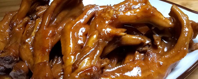 鸭爪如何卤好吃 卤鸭爪的做法