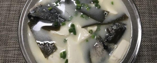 怎样做豆腐炖海带汤美味 豆腐炖海带汤的做法