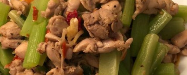 茼蒿炒鸡肉怎样做 茼蒿炒鸡肉的做法
