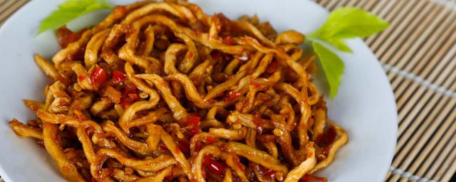 干木瓜丝可以炒着吃吗 炒干木瓜丝的做法