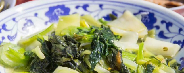 油冬菜怎样做的好吃 油冬菜做法简介