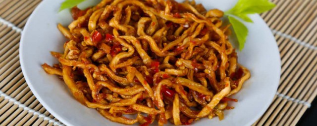 木瓜丝酱菜做法 木瓜丝酱菜如何做