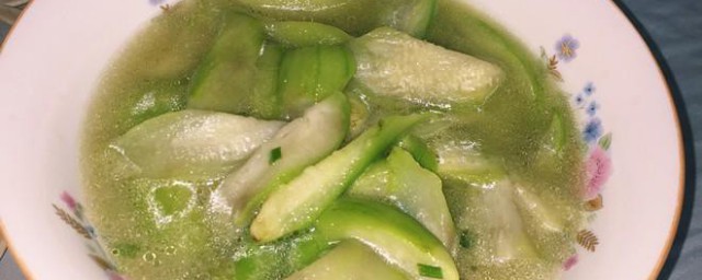 丝瓜最佳吃法 家常炒丝瓜做法简介
