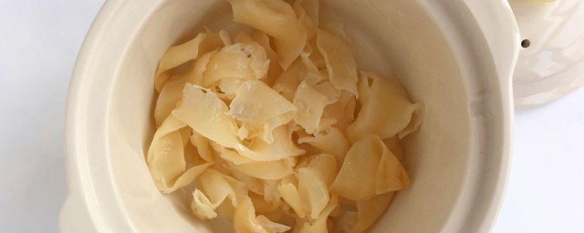 鱼胶泡发后怎样保存 鱼胶泡发后的保存技巧
