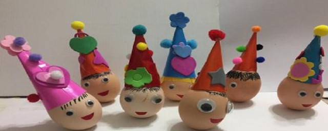 怎么用鸡蛋做不倒翁 鸡蛋大米制作不倒翁