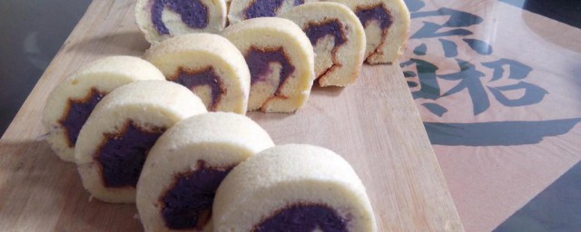 紫薯戚风蛋糕卷制作技巧 紫薯戚风蛋糕卷怎样制作