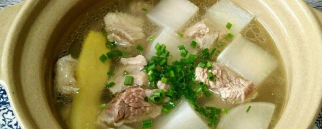 高压锅炖排骨萝卜汤的准确要领 高压锅炖排骨萝卜汤的准确方法步骤
