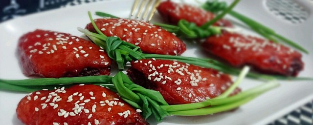 叉烧酱烤鸡翅制作技巧 教你做叉烧酱烤鸡翅