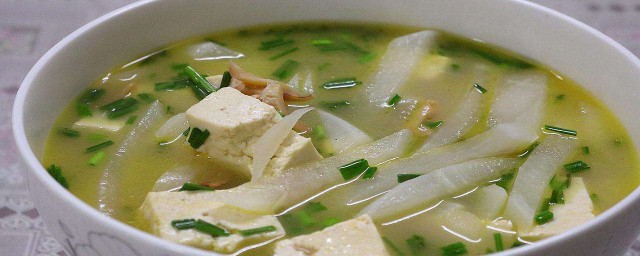 萝卜豆腐汤的做法 萝卜豆腐汤的做法是什么