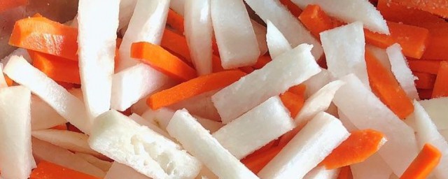 酸辣萝卜怎样做可口 酸辣萝卜的做法简介