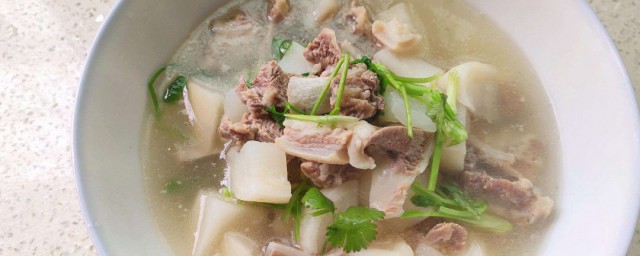 萝卜羊肉汤的简单做法 萝卜羊肉汤简单做法有这些