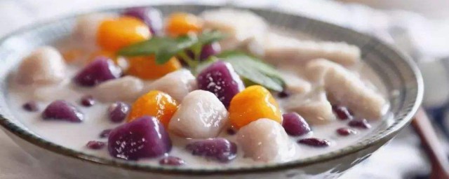 红豆番薯芋圆怎么做 红豆番薯芋圆做法介绍