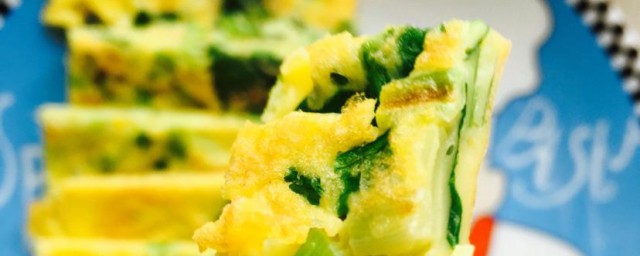 菠菜鸡蛋小饼如何做 菠菜鸡蛋小饼做法介绍