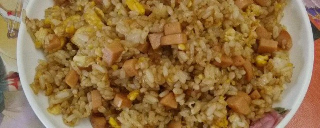 孜然猪肉炒饭怎样做 孜然猪肉炒饭的做法简介