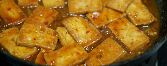 红烧豆腐的制作要领步骤 红烧豆腐如何做