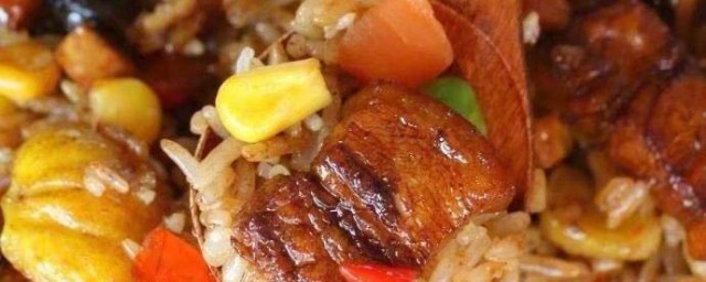 五花肉糯米饭的制作技巧 五花肉糯米饭的做简介