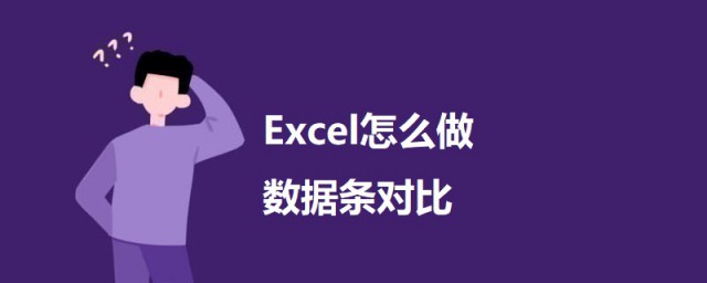 Excel如何做数据条对比 用excel做数据对比图的教程