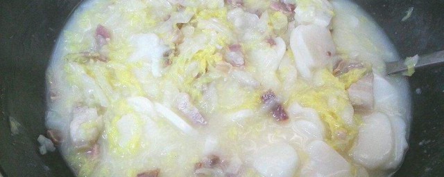 肉丝白菜汤制作技巧 白菜肉丝汤的做法