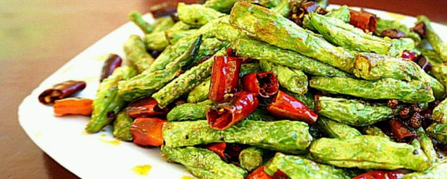 怎样做干煸豆角 干煸豆角的主要食材是什么