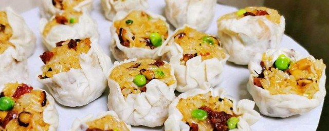 米饭豇豆烧卖怎样做 米饭豇豆烧卖的做法简介