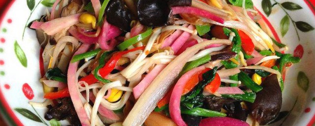 什锦菜的制作技巧 怎样制作什锦菜