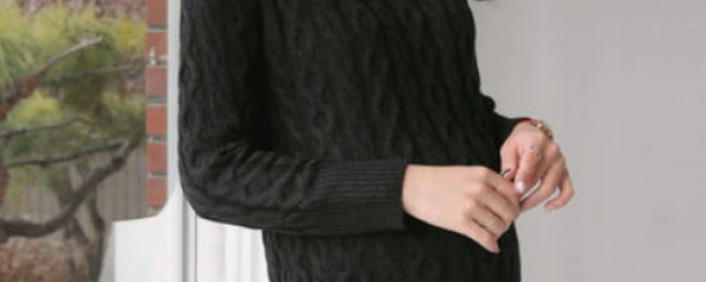 黑色毛裙搭配技巧 黑色毛裙搭技巧如下