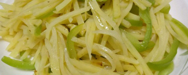 炒土豆丝做法 炒土豆丝的做法介绍