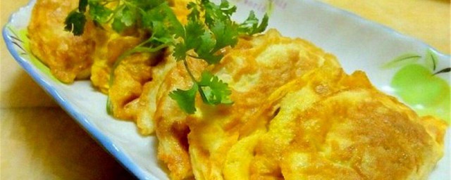 摊蛋饺技巧 蛋饺的做法