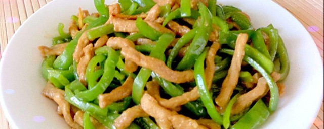 青椒炒肉丝怎样炒 怎样炒青椒炒肉丝