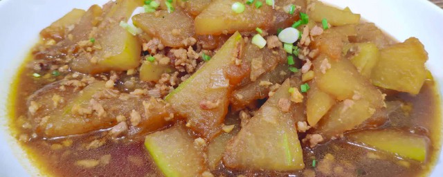 冬瓜焖肉怎么做 冬瓜焖肉的做法