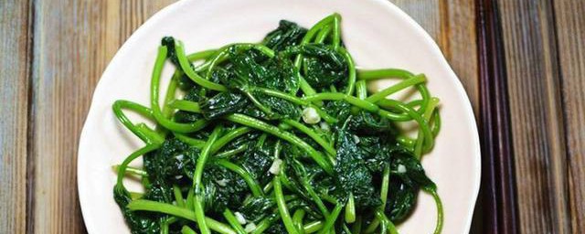 地瓜叶怎样做好吃 地瓜叶的烹饪技巧