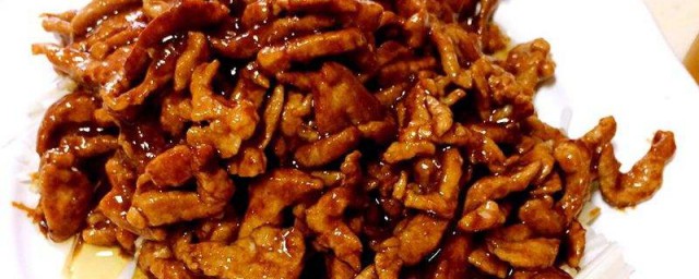 京酱肉丝的做法秘诀 京酱肉丝有什么做法窍门