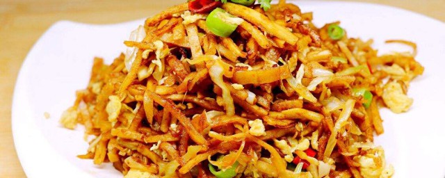炒饼怎样做 好吃的炒饼做法
