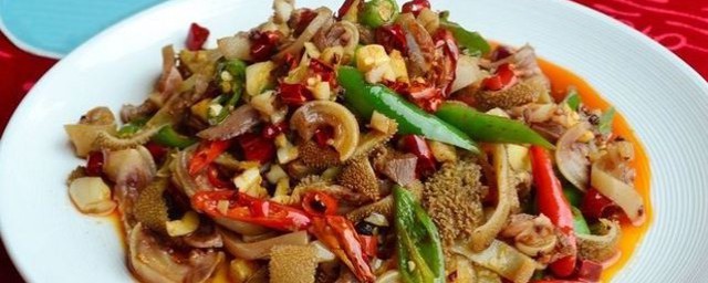 羊肚怎样炒 炒羊肚的技巧