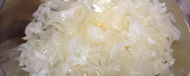 银耳怎么做的好吃 银耳好吃的做法介绍