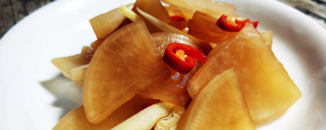 腌制酱萝卜的方法 怎么腌制酱萝卜