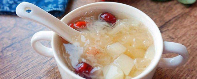 煮银耳汤的技巧 怎样煮银耳汤