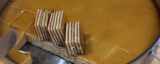 千层糕的简单做法 怎样做马蹄千层糕