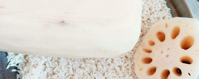 红枣糯米莲藕怎样做 红枣糯米莲藕的做法简介