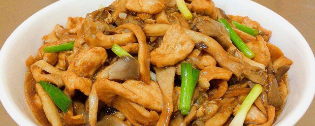 平菇炒肉片怎样做 平菇炒肉片的做法