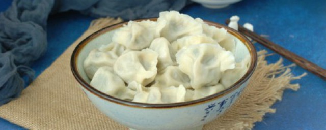 荠菜牛肉怎样做 荠菜牛肉饺子做法简介