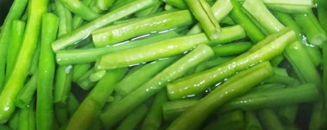 豆角焯水怎样保持碧绿 豆角焯水小技巧