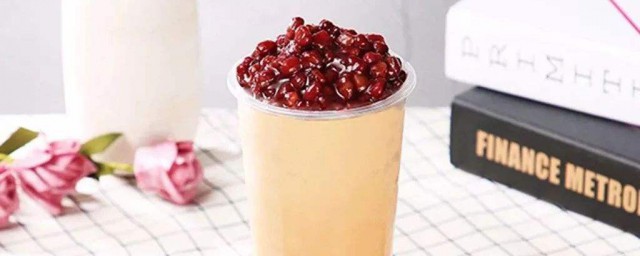 红豆茶怎样做 红豆奶茶做法简介