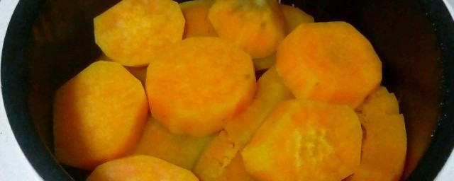 电饭锅煮番薯如何煮 电饭锅煮番薯方式介绍