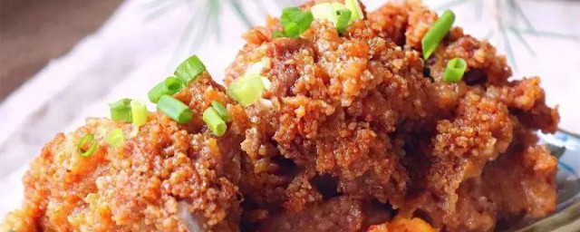 怎么做粉蒸肉软烂 软烂粉蒸肉的做法