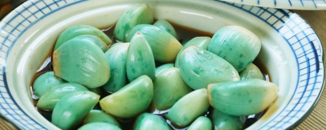 腌冻绿蒜技巧 怎样腌制绿蒜