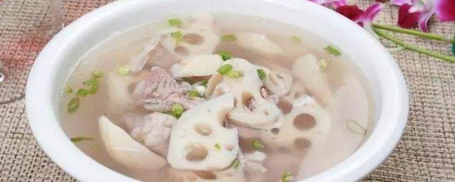 猪蹄藕汤怎样做 做猪蹄藕汤的次序