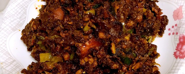 豆豉素肉制作方法 豆豉煎素肉的做法
